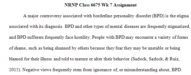 professional beliefs about this disorder