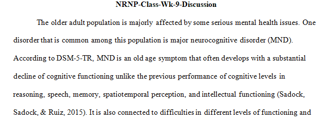 investigate a specific disorder