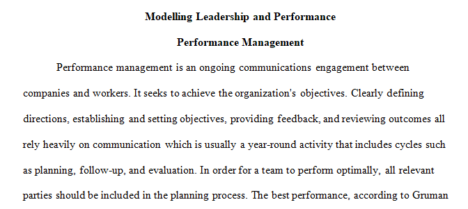 performance management 