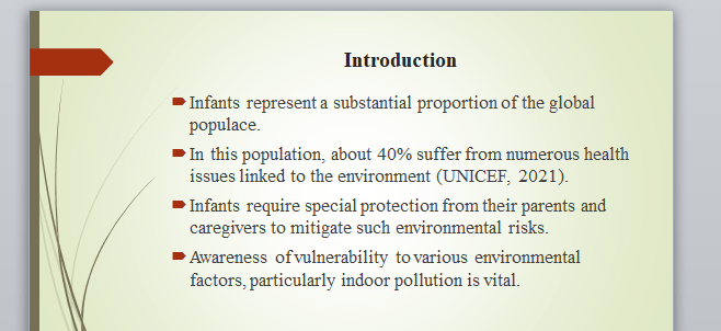 Environmental Factors and Health Promotion