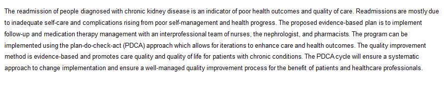 Change Strategy and Implementation assessment