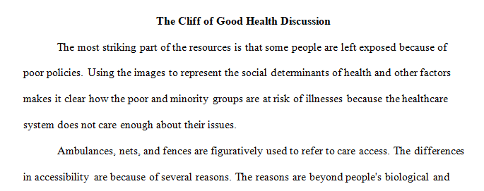 Cliff of Good Health video