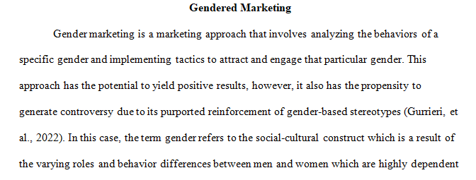 gendered marketing