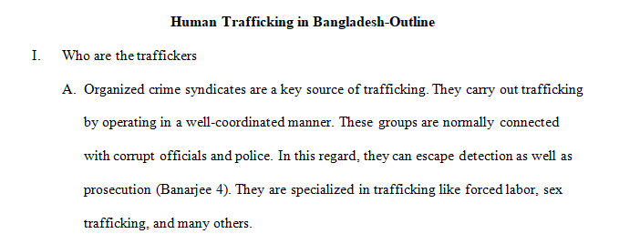 Who are the traffickers?