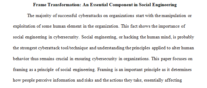 social engineering techniques