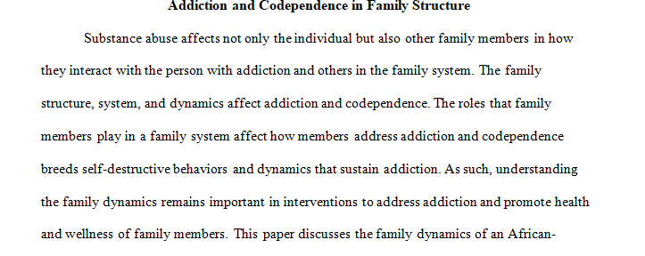 family members who are outside of the immediate family