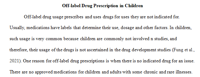 off-label use and dosage