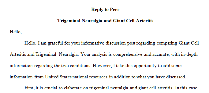 Trigeminal Neuralgia