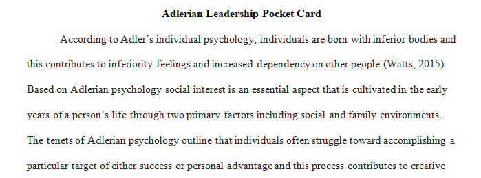 leadership pocket