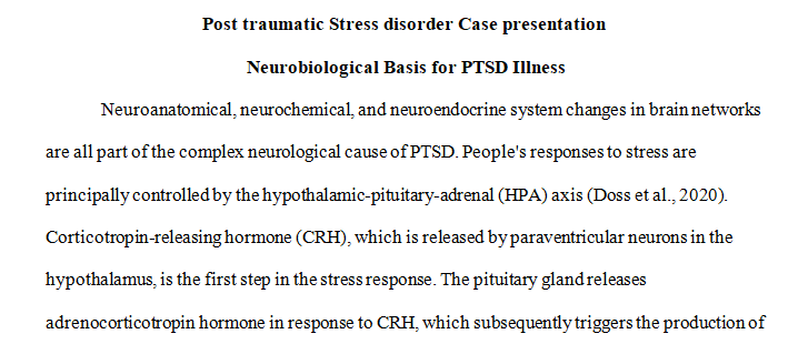 diagnostic criteria for PTSD