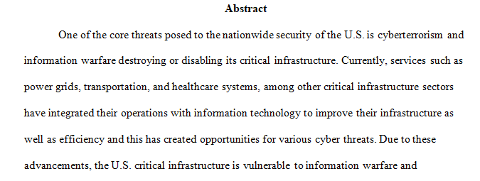 Define critical infrastructure