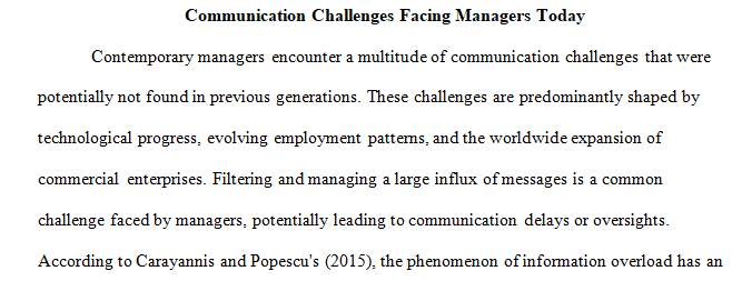 communication challenges