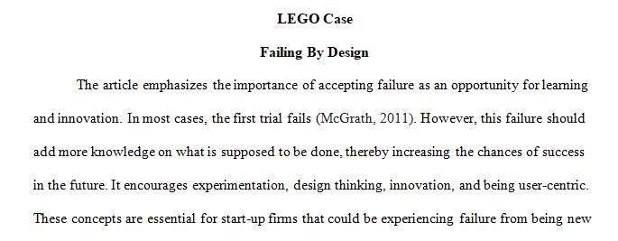 Failing By Design