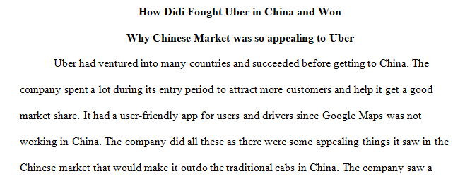 How Didi Fought Uber in China