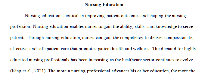 future of nursing