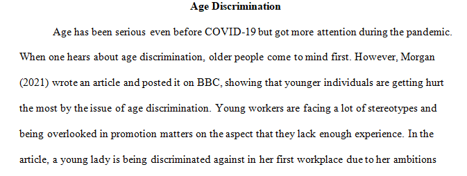 age discrimination