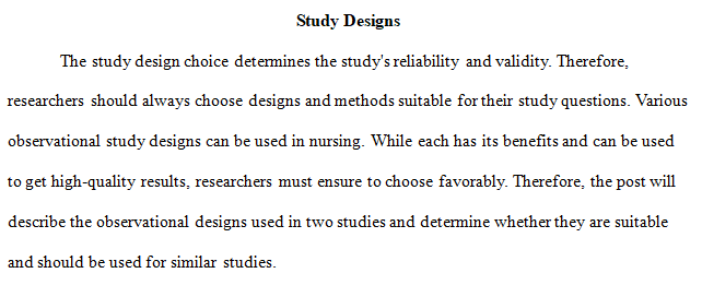 design and methodology