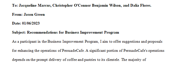 business improvement program