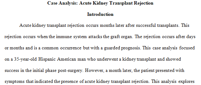 kidney transplant