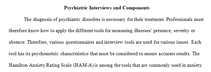 psychiatric interview