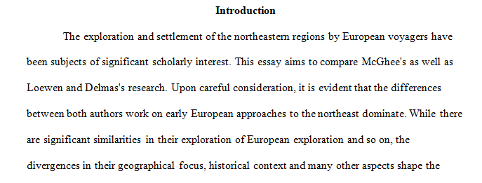 early European approaches 