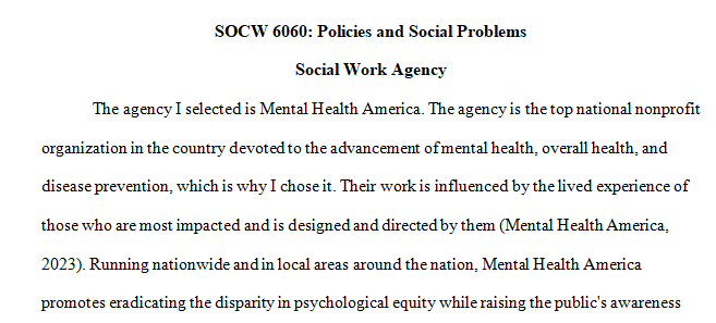 social work agency 